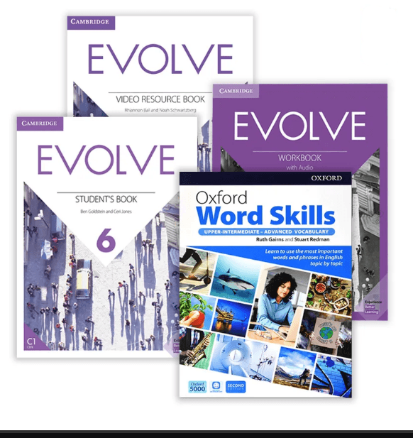 مجموعه کامل چهار جلدی کتاب Evolve 6