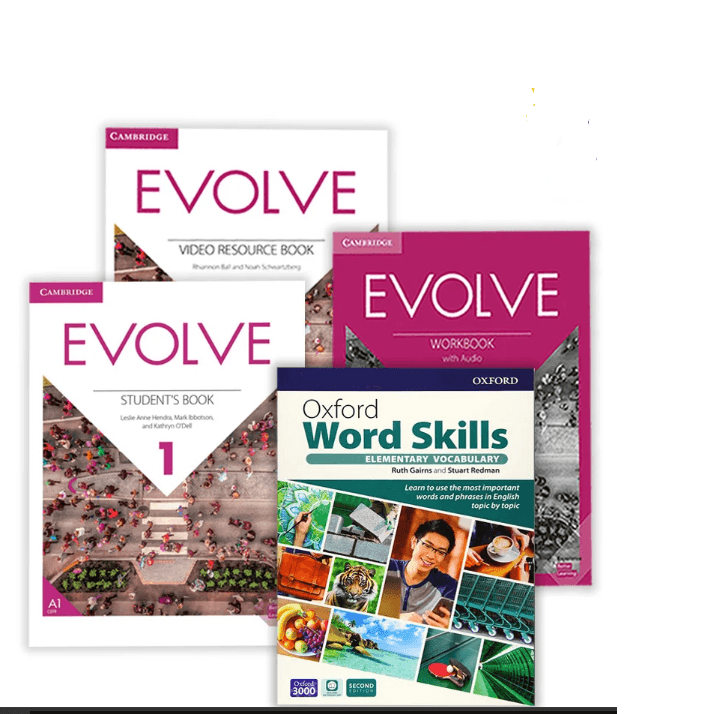مجموعه کامل چهار جلدی کتاب Evolve 1 — تصویر ۲