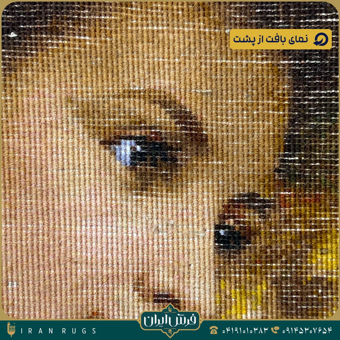 تابلوفرش دستباف طرح مادر قصه گو کد 2726 — تصویر ۳