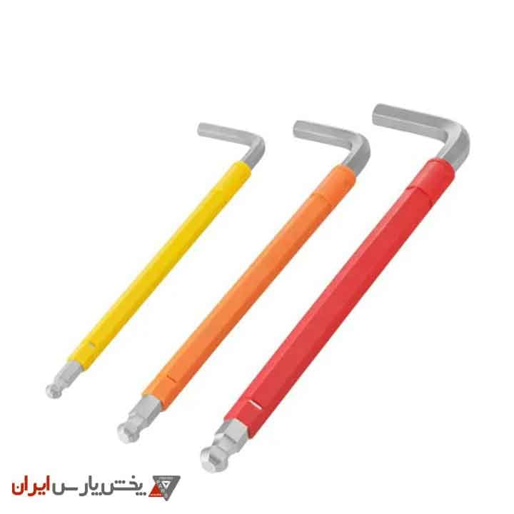 آلن شش گوش 9 عددی بلند الوان رونیکس مدل RH-2042 — تصویر ۲