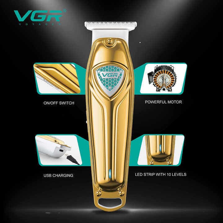 ماشین اصلاح سر و صورت وی‌جی‌آر مدل V‑911 — تصویر ۸