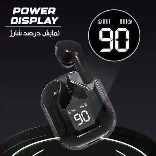 ایرپاد هدفون بلوتوثی شیشه ای Ultra pods max — تصویر ۳