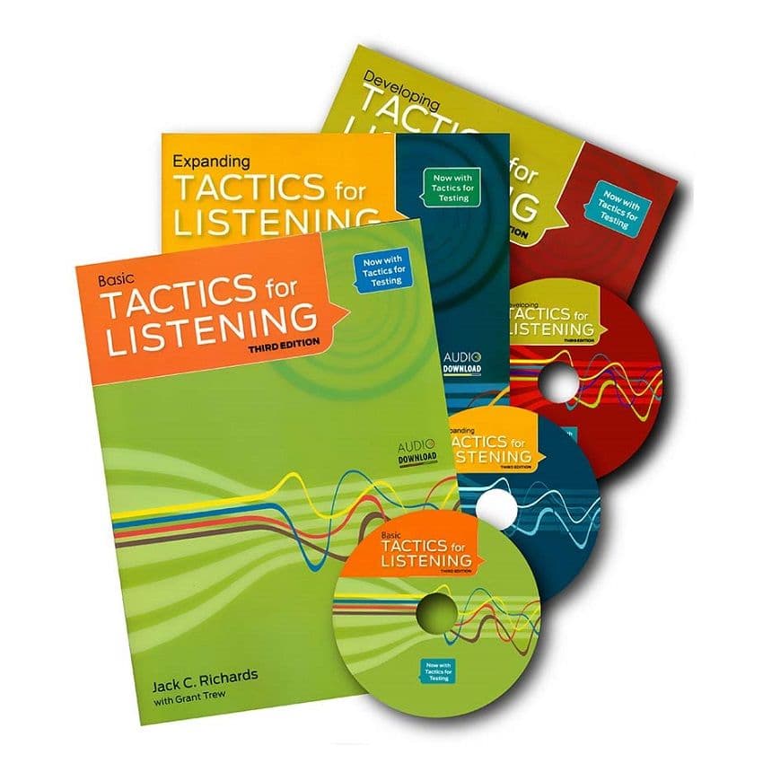 پک سه جلدی کتاب Tactics for Listening — تصویر ۳