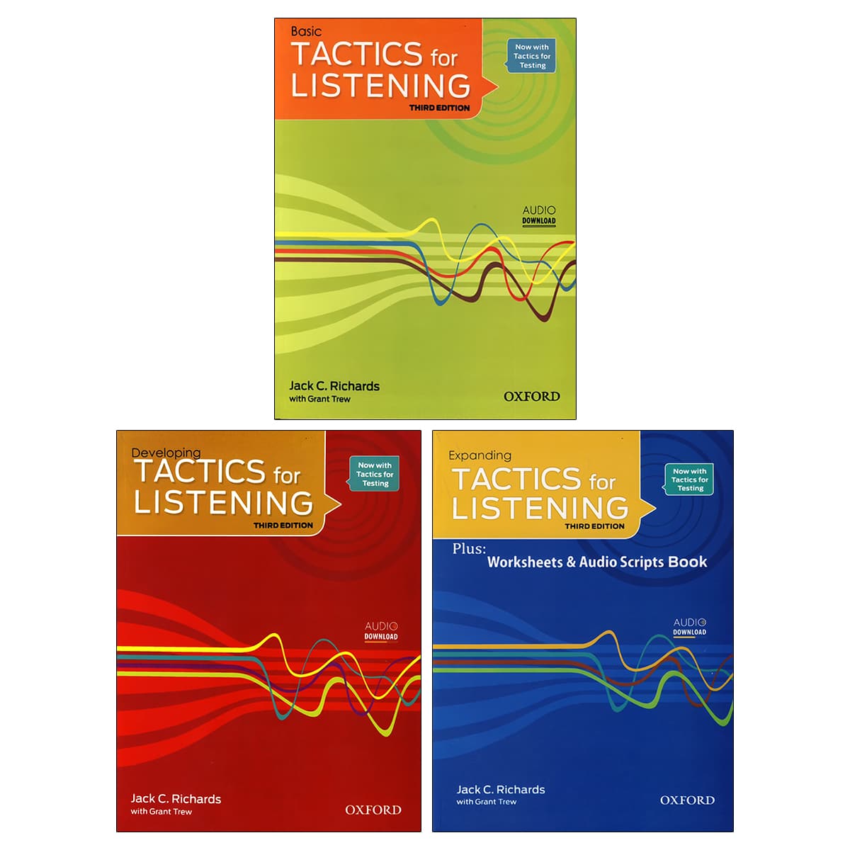پک سه جلدی کتاب Tactics for Listening — تصویر ۴