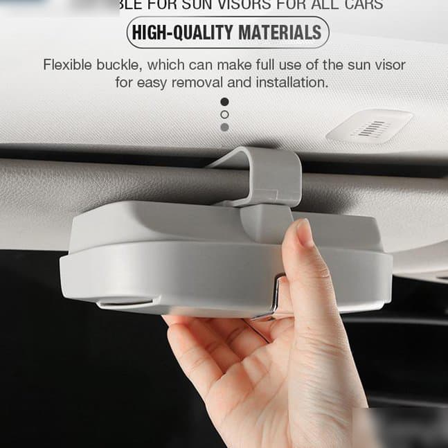 نگهدارنده عینک آفتابگیر خودرو ( تکی ) — تصویر ۷
