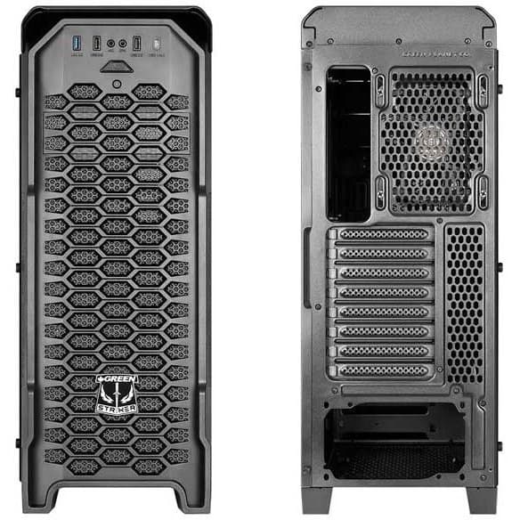 کیس کامپیوتر گیمینگ گرین مدل STRIKER — تصویر ۹