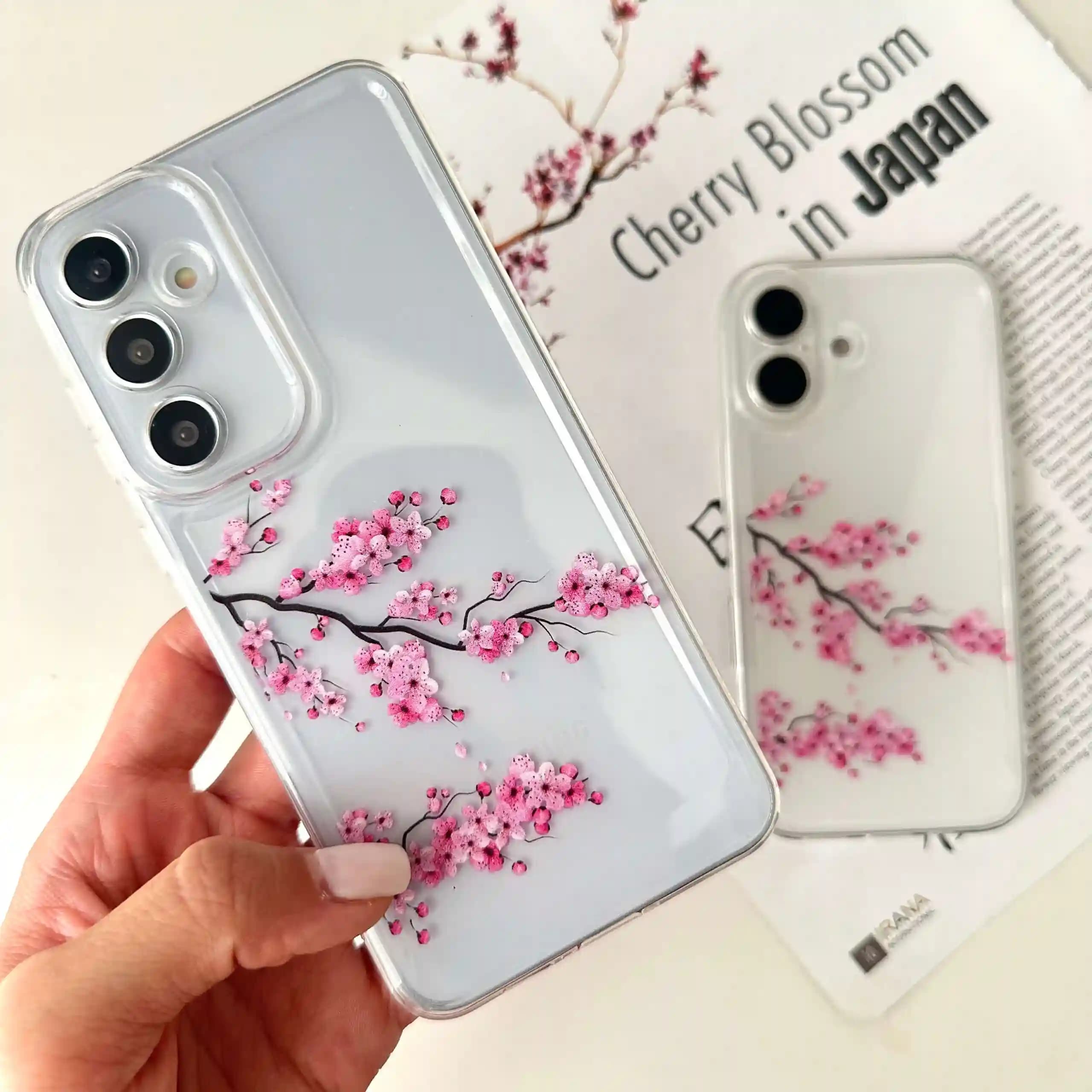 کاور شکوفه های گیلاس (Cherry Blossoms) Iphone13/13promax/16/16promax/17promax — تصویر ۲