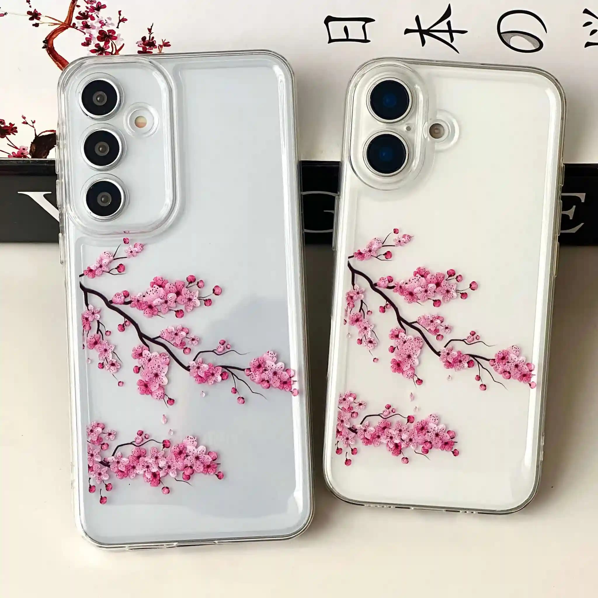 کاور شکوفه های گیلاس (Cherry Blossoms)سامسونگ A07/A12 4G/A13 4G/A15/A16/A17/A25/A32(4G/5G)/A34/A35/A36