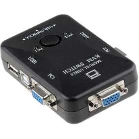 سوئیچ KVM دو پورت مدل 2UK D-NET | فروش فقط حضوری در فروشگاه سفید رایانه اهواز