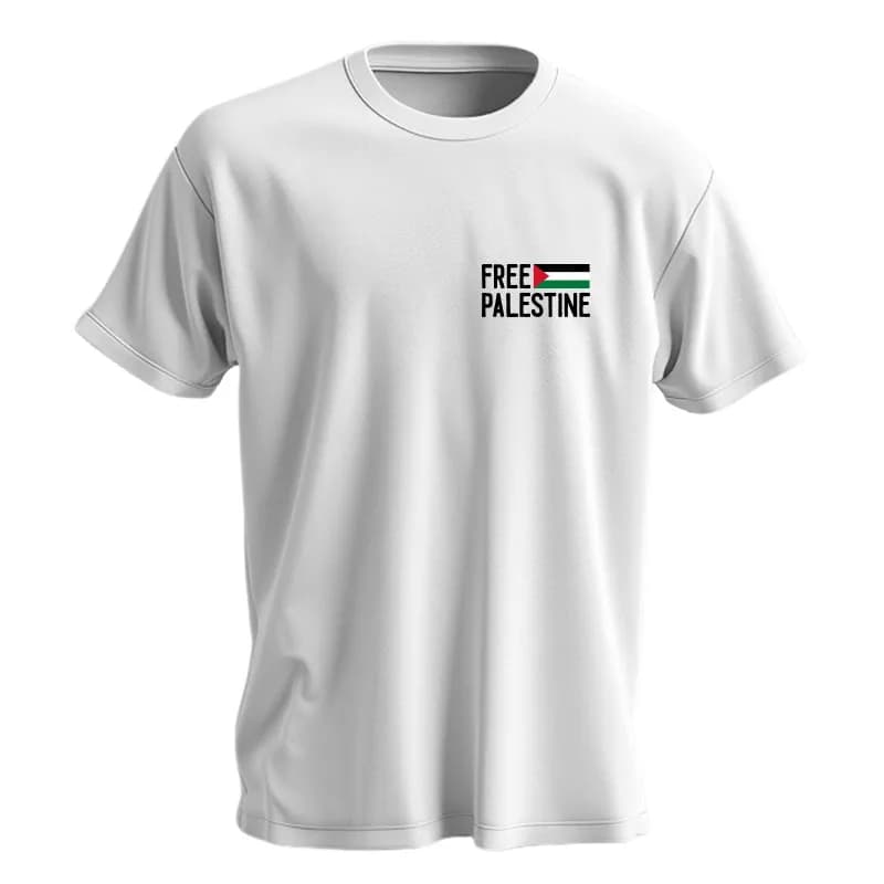 تیشرت مردانه نخی اسکرین شاپ مدل فلسطین — تصویر ۱۰