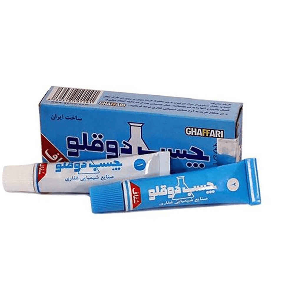 Ghaffari غفاري چسب دوقلو شفاف 04959 — تصویر ۳