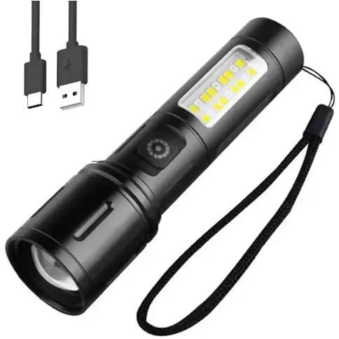چراغ قوه پلیسی (2 عدد) مدل 603TG | چراغ قوه دستی LED — تصویر ۳
