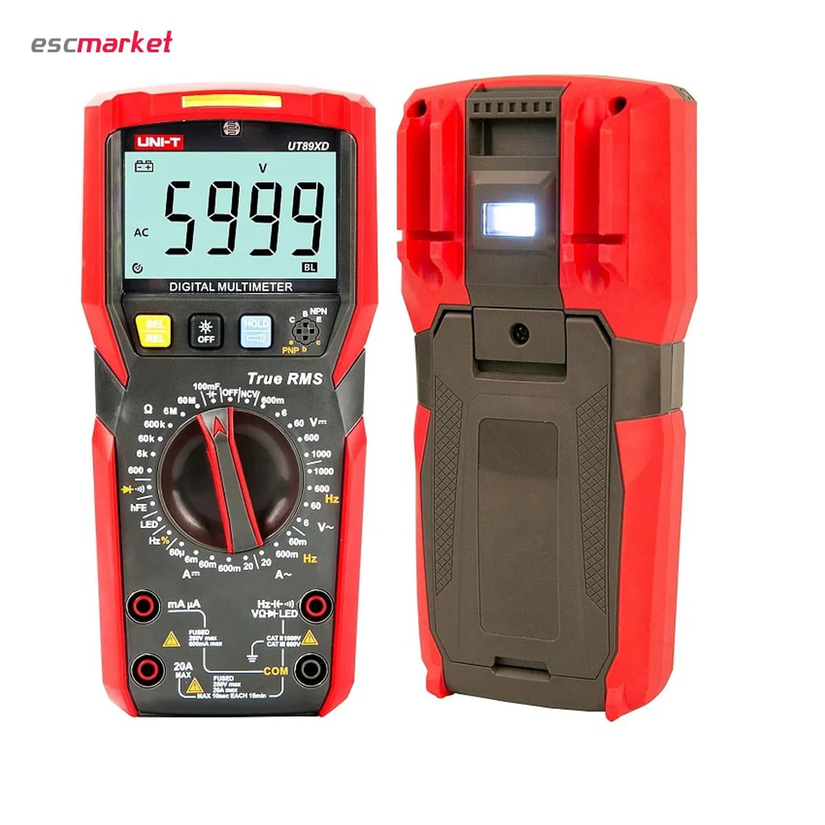 مولتی متر دیجیتال یونیتی مدل UNI-T UT89XD — تصویر ۹