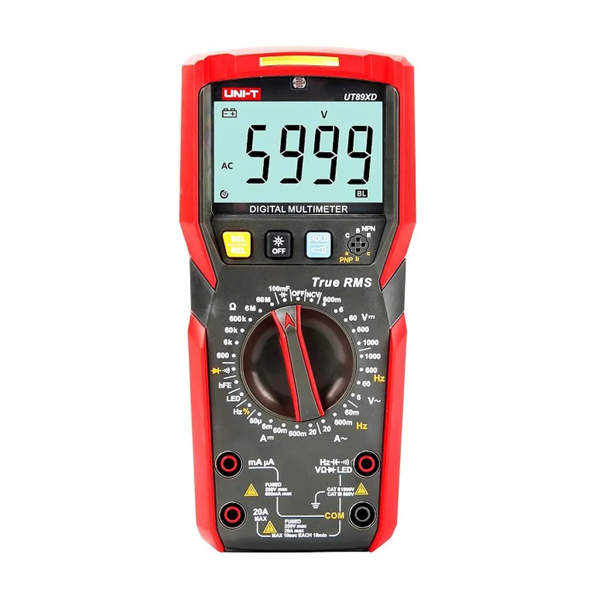 مولتی متر دیجیتال یونیتی مدل UNI-T UT89XD — تصویر ۳