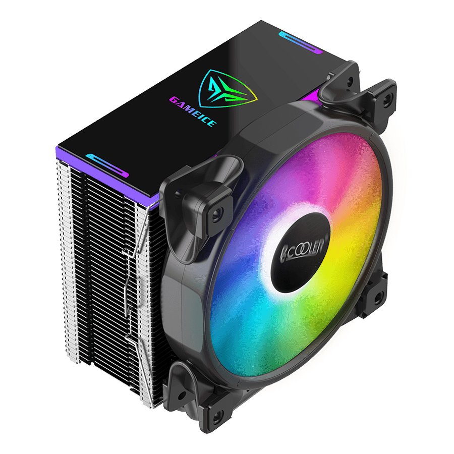خنک کننده پردازنده پی سی کولر GI-D56A HALO FRGB | فروش فقط حضوری در فروشگاه سفید رایانه اهواز — تصویر ۳