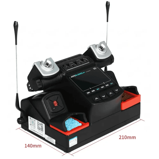 هویه دوقلو Aifen A902 Pro (به همراه 2 دسته و 6 نوک هویه) — تصویر ۵