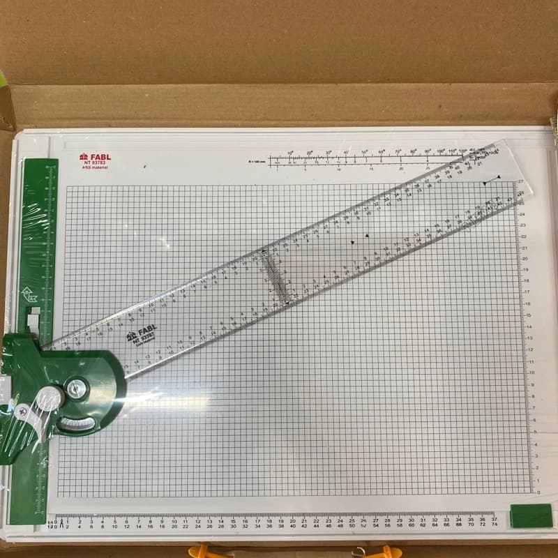 Fabl فابل تخته رسم مهندسی استاندارد متحرک صفحه شطرنجی 00011 — تصویر ۳