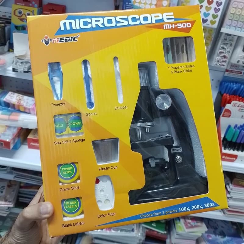 Medic مدیک میکروسکوپ MH-300 دانش آموزی 97300 — تصویر ۹