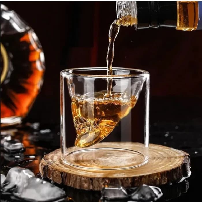 لیوان مدل دوجداره طرح جمجمه 9*9 — تصویر ۱۰