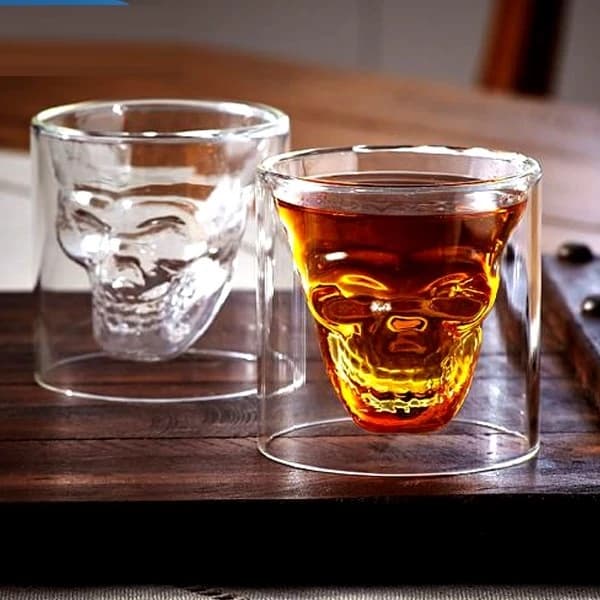 لیوان مدل دوجداره طرح جمجمه 9*9 — تصویر ۱۱