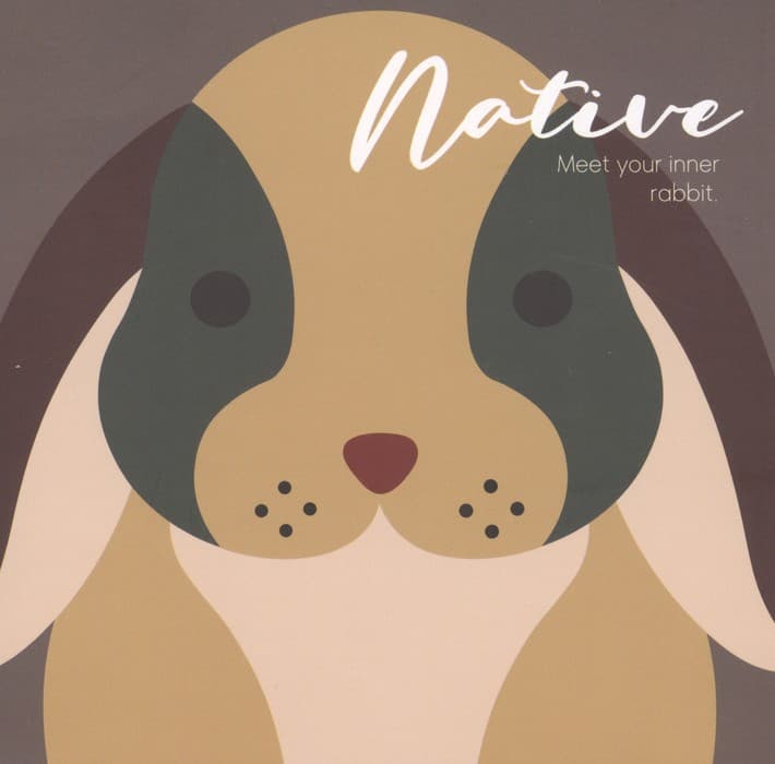 دفتر یادداشت خط دار NATIVE (طرح RABIT) | انتشارات همین — تصویر ۳