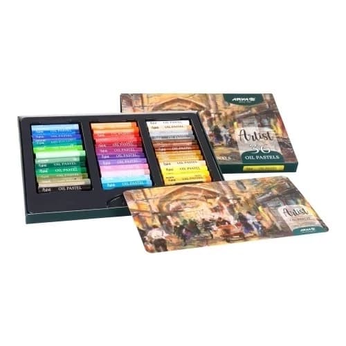 Arya Artist آریا آرتیست پاستل روغنی 36 رنگ 26034 — تصویر ۱۰