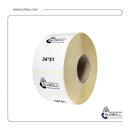 لیبل pvc تک ردیف ۵۱*۳۴ — تصویر ۲