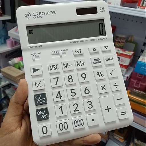 C.Class سیکلاس ماشین حساب 14 رقمی CD-2788-14RP — تصویر ۸