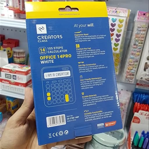C.Class سیکلاس ماشین حساب 14 رقمی CD-2788-14RP — تصویر ۶