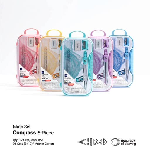 C.Class سيکلاس ست پرگار اتودی 8 تکه CS-313 — تصویر ۸