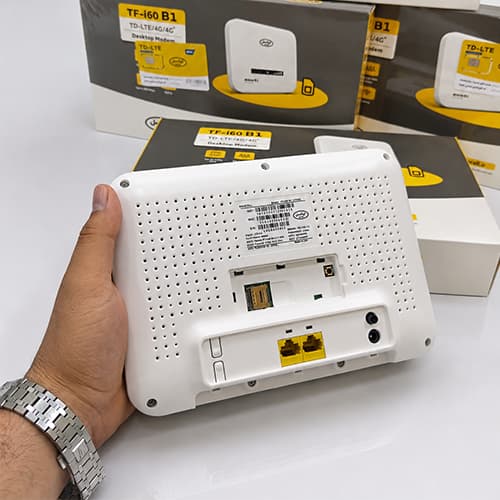 مودم ایرانسل TF-i60 B1 | مودم رومیزی TDLTE اورجینال با 100 گیگ اینترنت — تصویر ۲