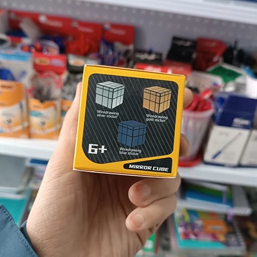QY Toys کاي واي تويز روبيک 3*3 آينه اي حجمي EQY517 Mirror Cube — تصویر ۶