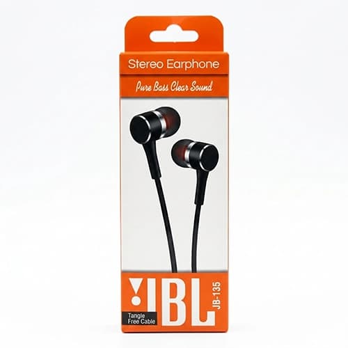 هندزفری سیم دار جی‌بی‌ال مدل JBL JB-135 | کیفیت صدای Pure Bass — تصویر ۴