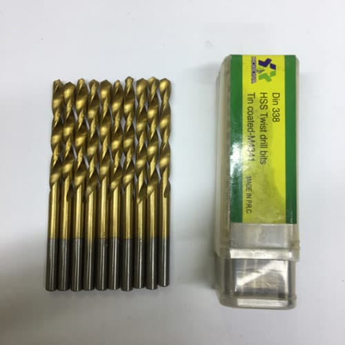مته آهن طلایی HSS سایز 4 میلیمتر