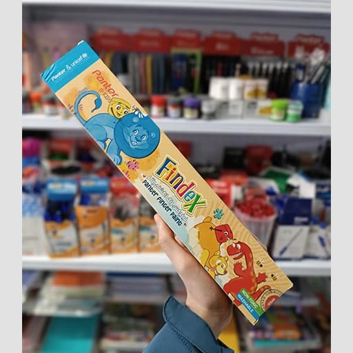 Panter پنتر رنگ انگشتی UFP106-6 SLIM فیندکس 6 رنگ 70 میل 02671 — تصویر ۲