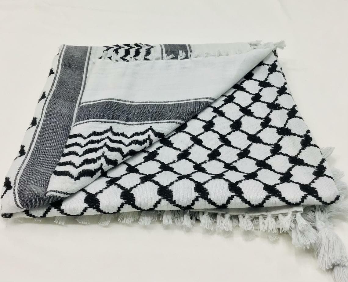 چفیه اسکرین شاپ مدل کوفیه فلسطینی — تصویر ۳