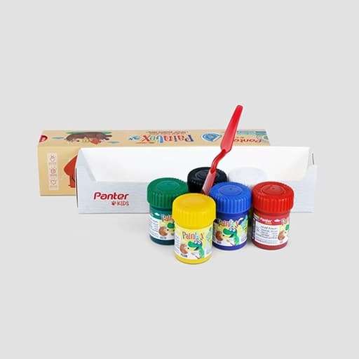 Panter پنتر گواش GP-712-6 کودک 6 رنگ 02244 — تصویر ۳