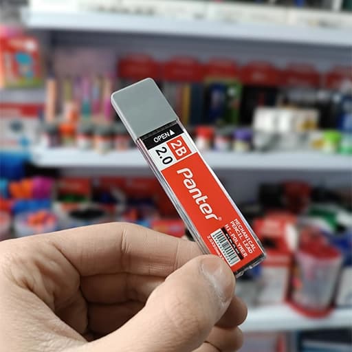 Panter پنتر مغزی اتود (مداد فشاری / نوکی / مکانیکی ) PL 302 2.0mm بارکد 00057 — تصویر ۱۲
