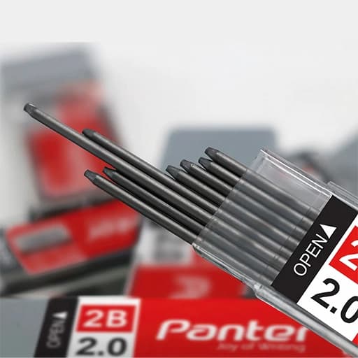 Panter پنتر مغزی اتود (مداد فشاری / نوکی / مکانیکی ) PL 302 2.0mm بارکد 00057 — تصویر ۱۱