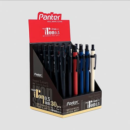 Panter پنتر اتود ( مداد فشاری / نوکی / مکانیکی ) Charm Iron MP 112 — تصویر ۱۲