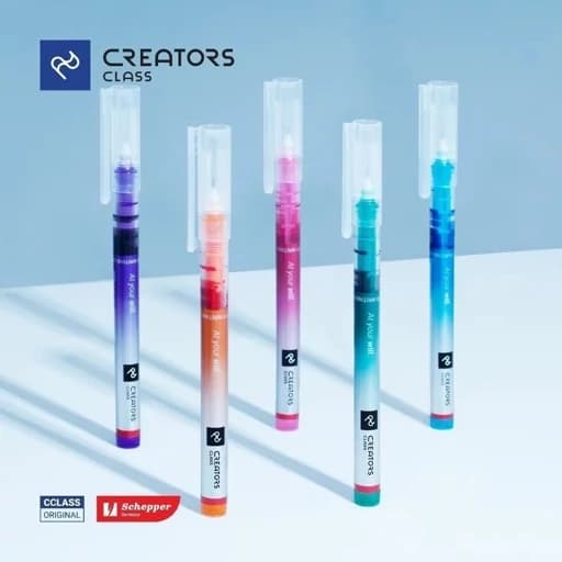 C.Class سيکلاس روان نويس کيفي 8 رنگ Monet 0.5 مونت PCRP-41-8W — تصویر ۵