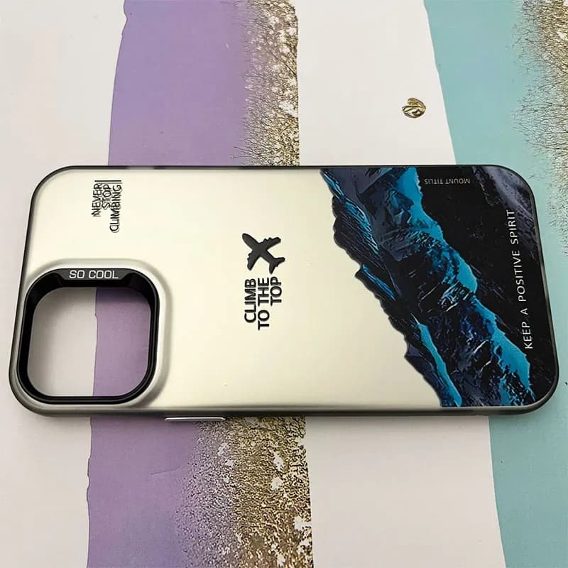 قاب گوشی iPhone 12 Pro Max آیفون So Cool طرح climb to top کد 1115