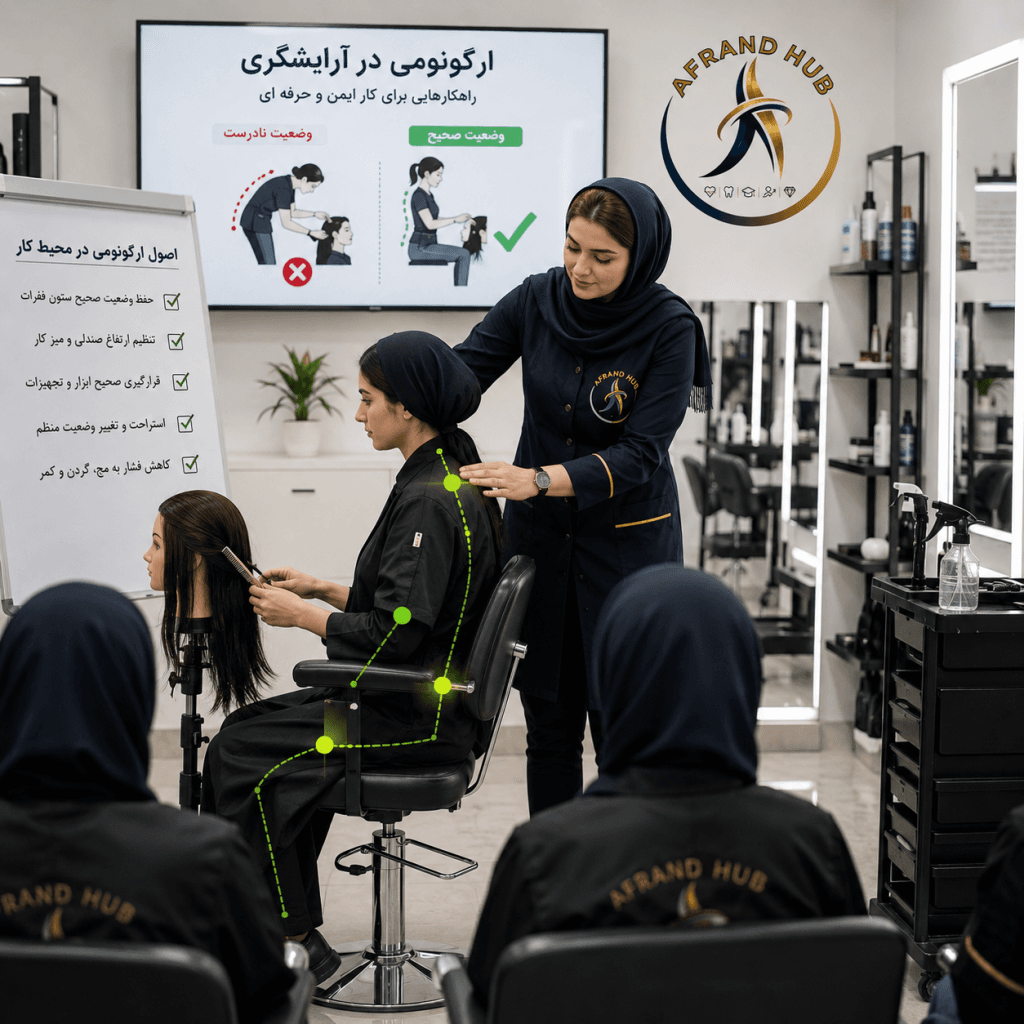 رعايت الزامات سلامت بهداشت وايمني درمحيط كارمراقبت وزيبايي