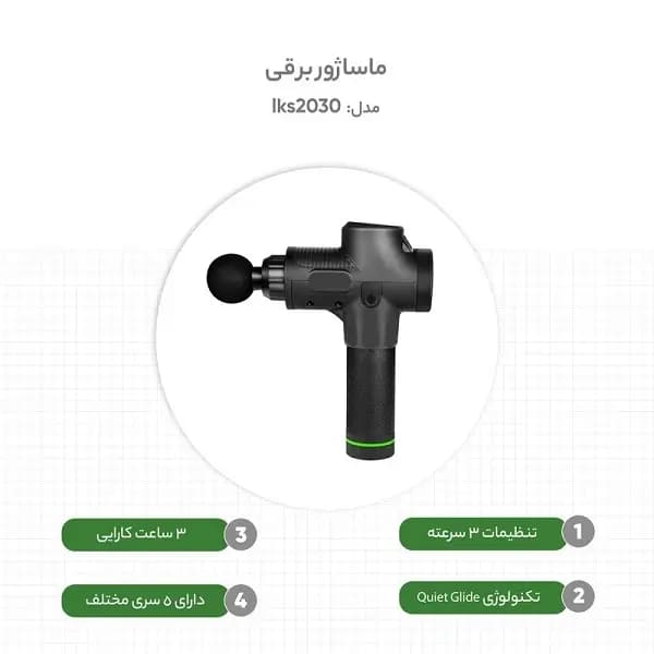 ماساژور برقی مدل lks2030 | ایران هلث وی — تصویر ۶