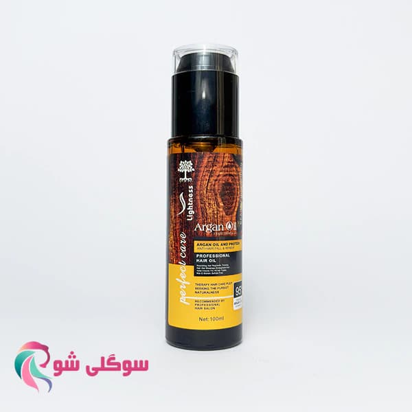 روغن مو ارگان لایتنس بدون سولفات — تصویر ۳