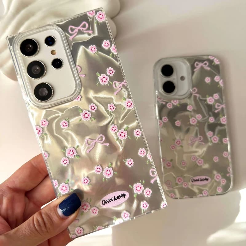 قاب گوشی iPhone 13 / 14 آیفون طرح گل موج دار کد 1030 — تصویر ۲