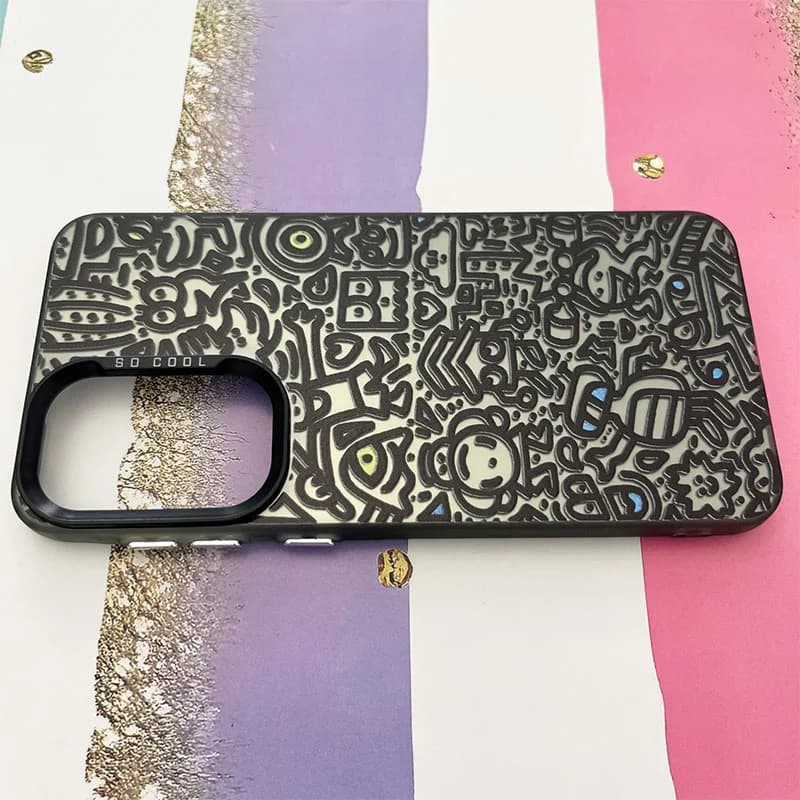 قاب گوشی Galaxy A57 سامسونگ So Cool طرح Doodle کد 1025