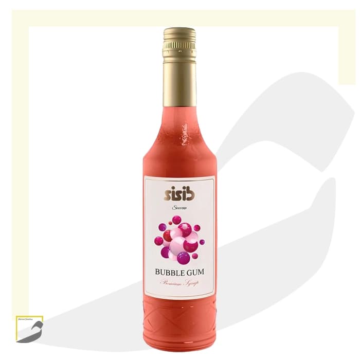 سیروپ سی سیب طعم بابل گام SISIB Bubblegum