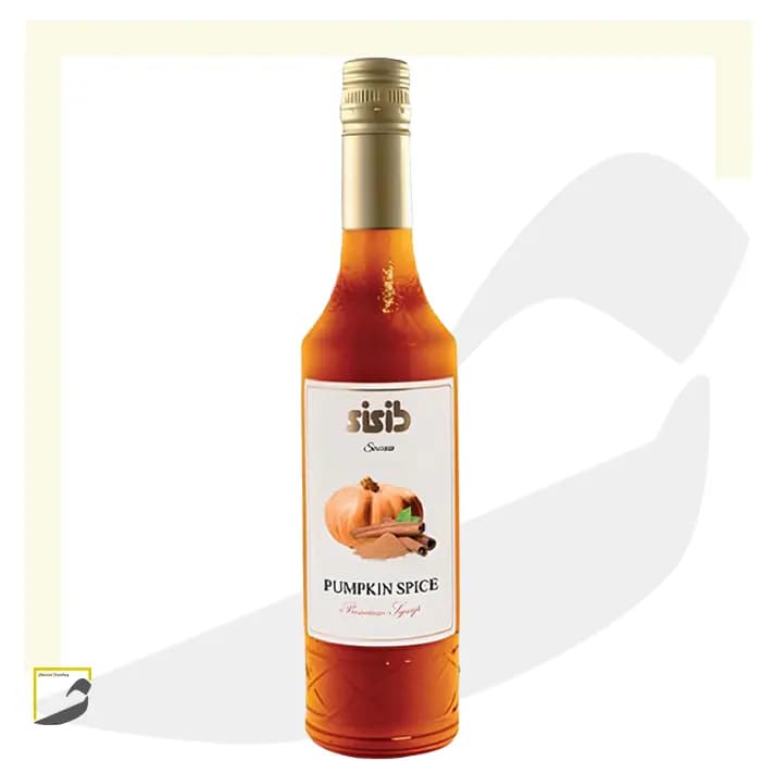 سیروپ سی سیب طعم پامکین اسپایس SISIB Pumpkin spice