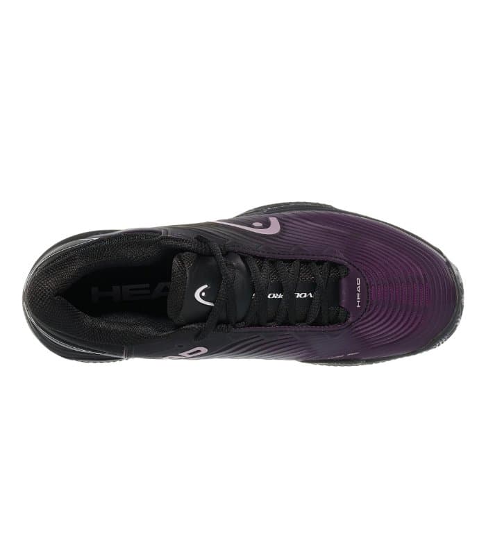 کفش تنیس زنانه هد Revolt Pro 4.5 Clay Black/Plum — تصویر ۳